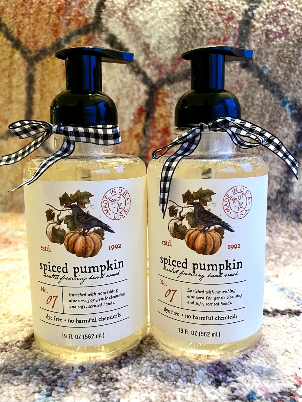 2X CST Spiced Pumpkin Foaming Hand Soap  - 19 fl oz - Seasonal Scent